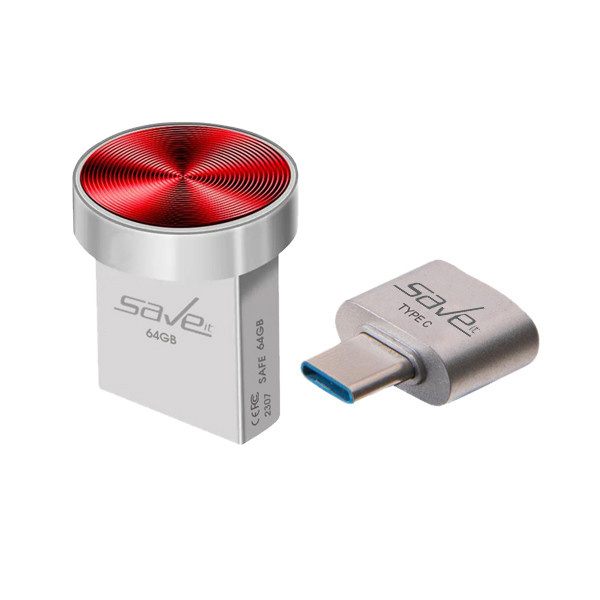 فلش مموری سیویت مدل SAFE CPLUS ظرفیت 64 گیگابایت با رابط USB-C فلش مموری سیویت مدل SAFE CPLUS ظرفیت 64 گیگابایت با رابط USB-C