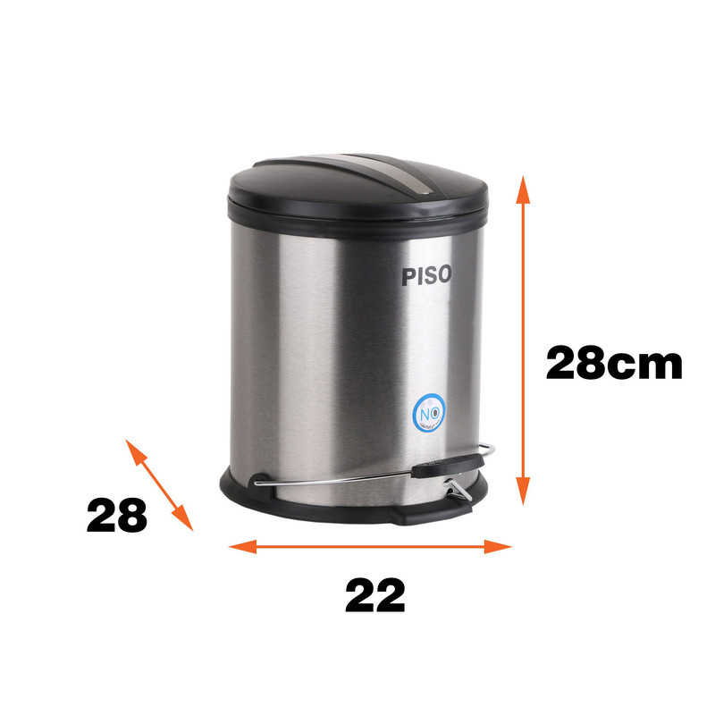 سطل زباله پدالی پیسو مدل SB-5 گنجایش 5 لیتر سطل زباله پدالی پیسو مدل SB-5 گنجایش 5 لیتر