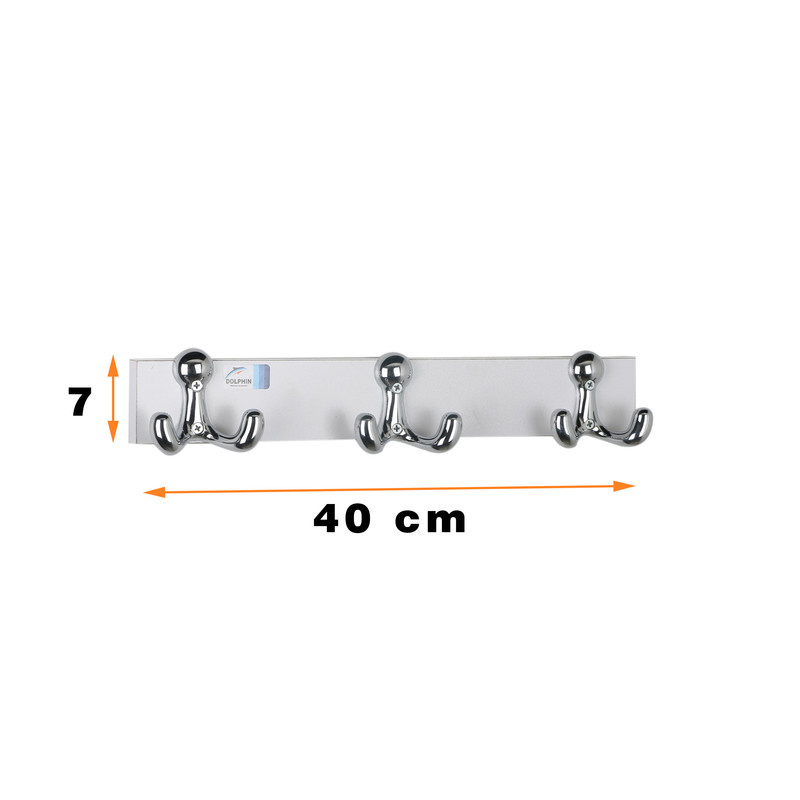 آویز لباس دلفین مدل B3-3-W آویز لباس دلفین مدل B3-3-W
