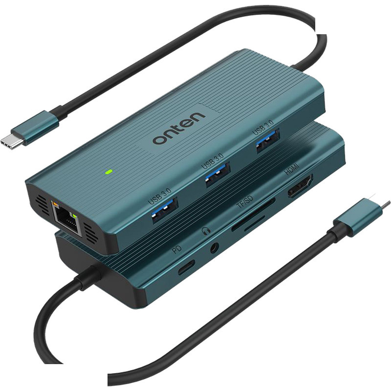 هاب 9 پورت USB-C اونتن مدل OTN-UC961 هاب 9 پورت USB-C اونتن مدل OTN-UC961