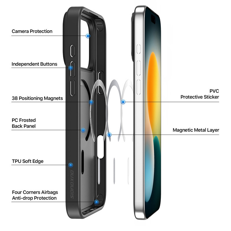 کاور بادیگارد مدل Yind مناسب برای گوشی موبایل اپل iPhone 17 Pro Max کاور بادیگارد مدل Yind مناسب برای گوشی موبایل اپل iPhone 17 Pro Max