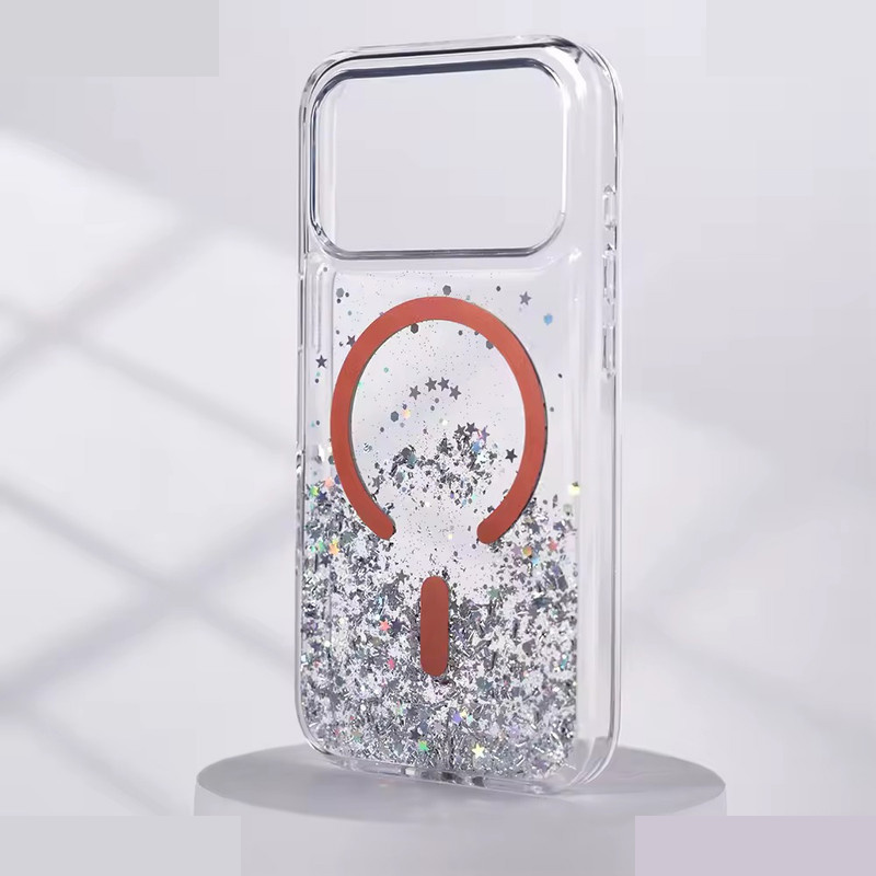 کاور جویپوردو مدل گلیتری مناسب برای گوشی موبایل اپل iPhone 17 Pro Max کاور جویپوردو مدل گلیتری مناسب برای گوشی موبایل اپل iPhone 17 Pro Max
