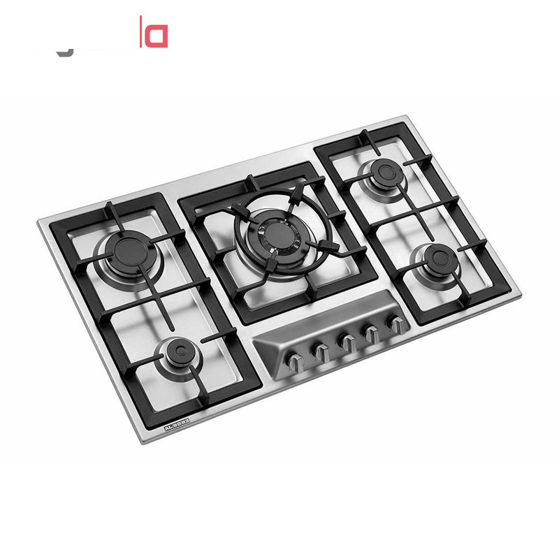 اجاق گاز صفحه ای پنج شعله استیل البرز مدل S-5960i اجاق گاز صفحه ای پنج شعله استیل البرز مدل S-5960i