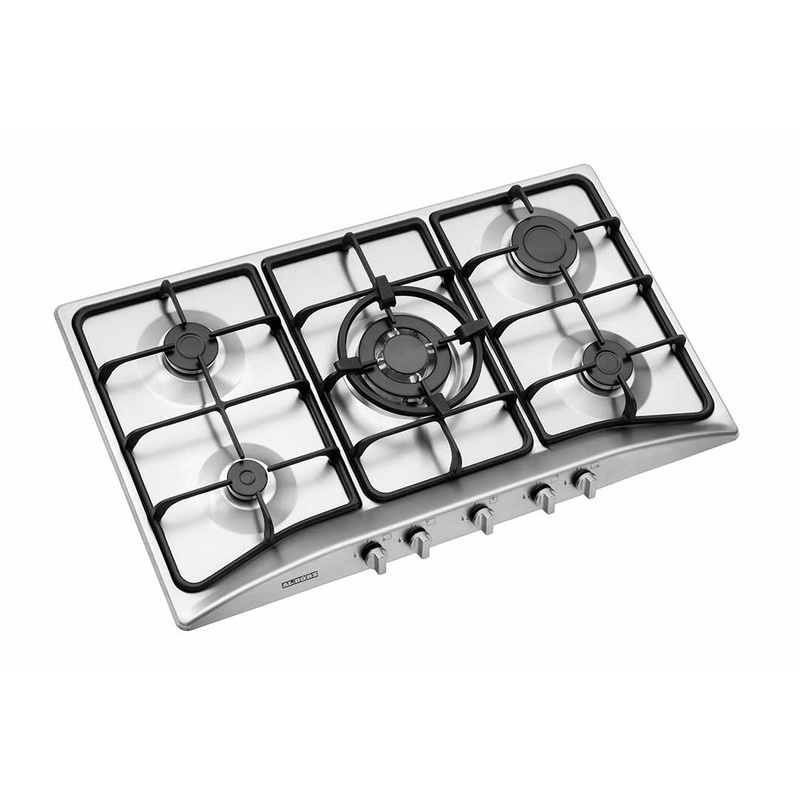 اجاق گاز صفحه ای پنج شعله استیل البرز مدل 5956i اجاق گاز صفحه ای پنج شعله استیل البرز مدل 5956i