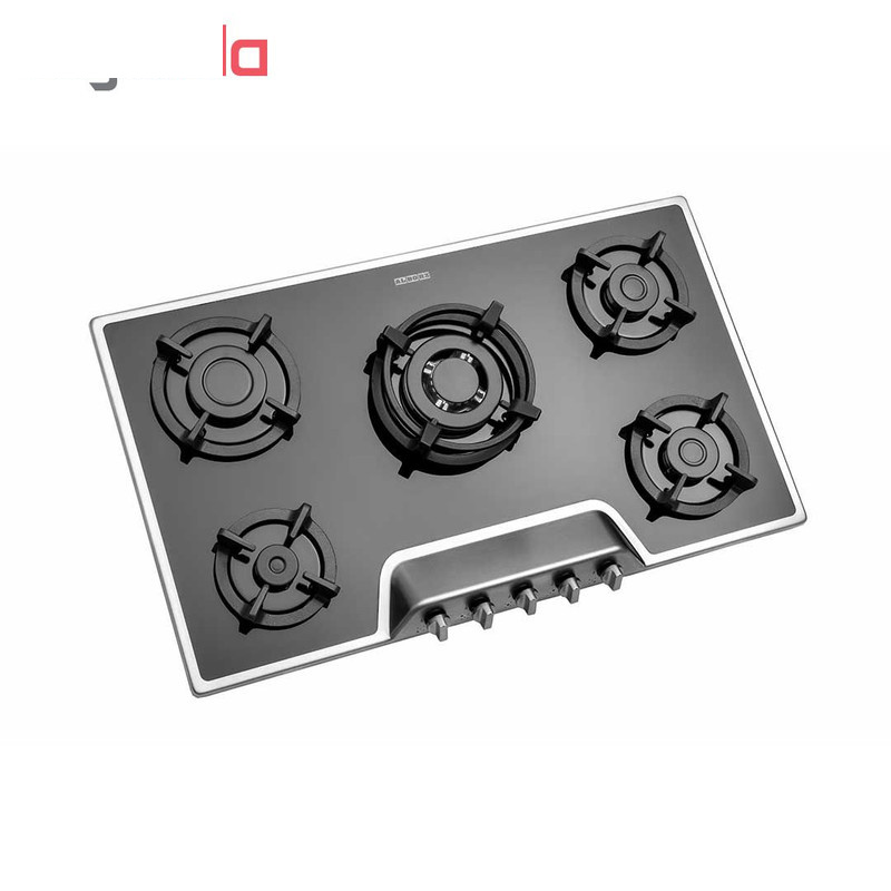 اجاق گاز صفحه ای پنج شعله استیل البرز مدل G-5951S اجاق گاز صفحه ای پنج شعله استیل البرز مدل G-5951S