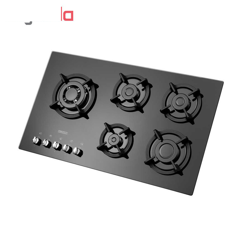 اجاق گاز صفحه ای پنج شعله استیل البرز مدل G-5957i اجاق گاز صفحه ای پنج شعله استیل البرز مدل G-5957i