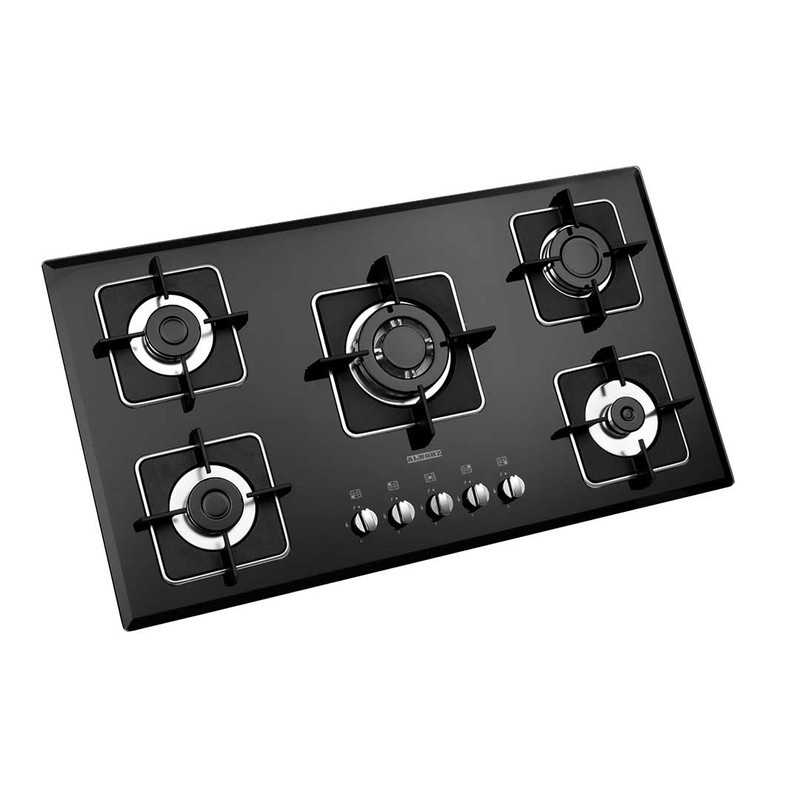 اجاق گاز صفحه ای پنج شعله استیل البرز مدل G-5960 اجاق گاز صفحه ای پنج شعله استیل البرز مدل G-5960