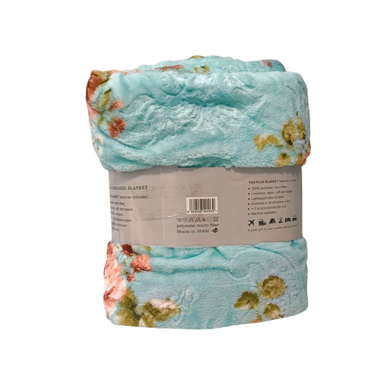 پتو مسافرتی دونفره تیسا مدل لایف سایز 220x200 سانتی متر پتو مسافرتی دونفره تیسا مدل لایف سایز 220x200 سانتی متر
