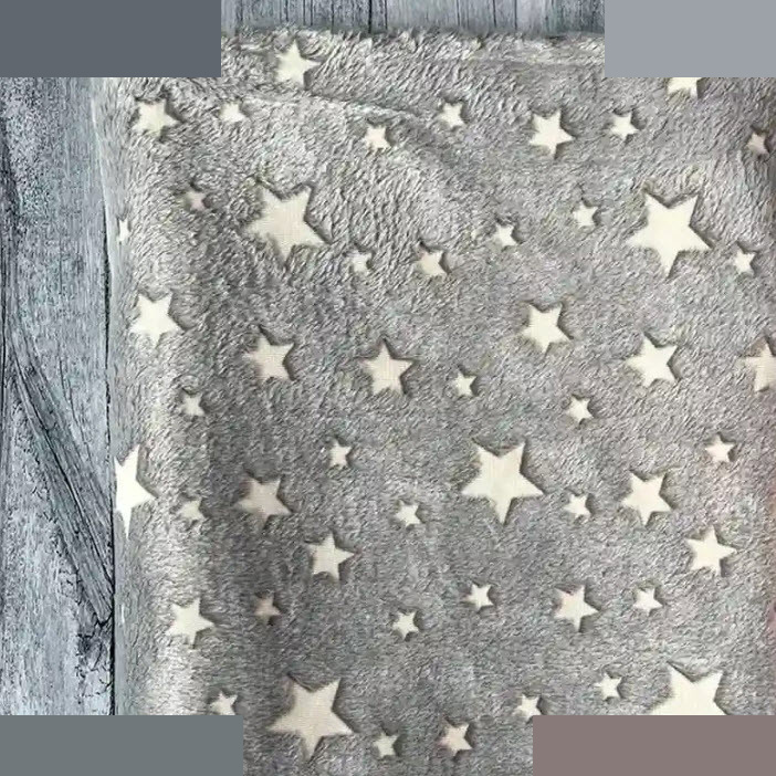 پتو مسافرتی 2 نفر مدل ستاره باران کهکشانی سایز 200x210 سانتیمتر