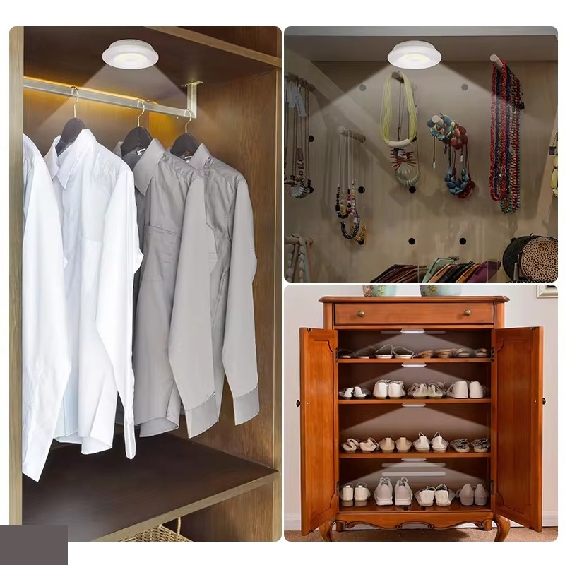 چراغ کابینتی مدل ونوس همراه با ریموت مجموعه ۴ عددی