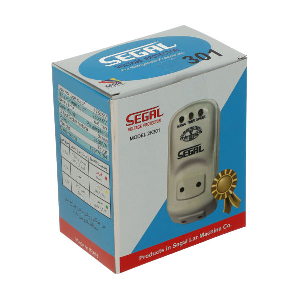 محافظ ولتاژ سگال (Segal) مدل 2K301 مناسب برای یخچال و فریزر محافظ ولتاژ سگال (Segal) مدل 2K301 مناسب برای یخچال و فریزر