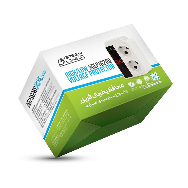 محافظ دیجیتال دیواری بدون سیم یخچال و فریزر گرین لاین کد GLP162-RD محافظ دیجیتال دیواری بدون سیم یخچال و فریزر گرین لاین کد GLP162-RD