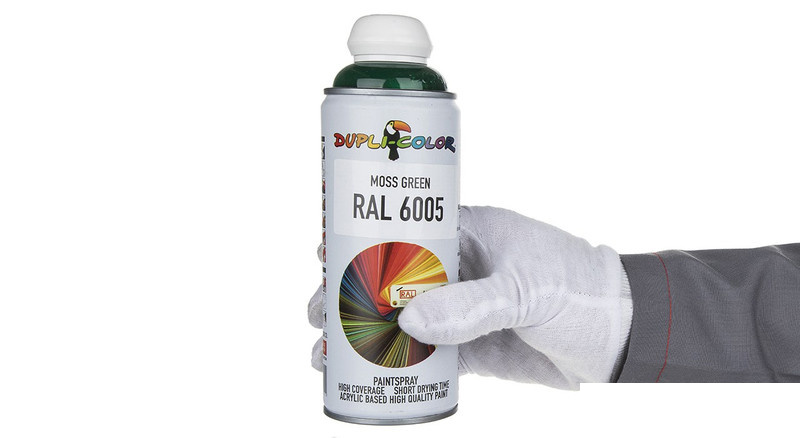 اسپری رنگ سبز دوپلی کالر مدل RAL 6005 حجم 400 میلی لیتر اسپری رنگ سبز دوپلی کالر مدل RAL 6005 حجم 400 میلی لیتر