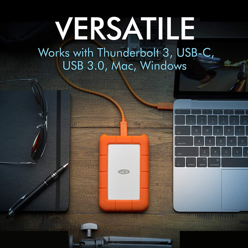 هارد دیسک اکسترنال لسی مدل RUGGED USB-C ظرفیت 5 ترابایت هارد دیسک اکسترنال لسی مدل RUGGED USB-C ظرفیت 5 ترابایت