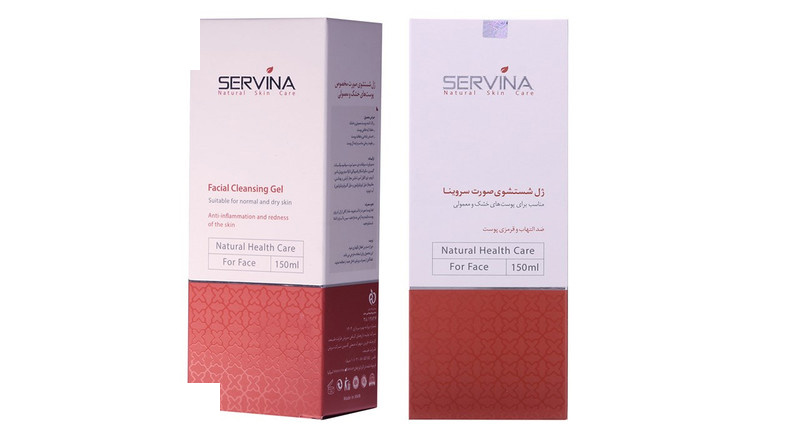 ژل شستوشوی صورت سروینا مخصوص پوست های خشک و معمولی مدل Normal and Dry skin حجم 150میلی لیتر ژل شستوشوی صورت سروینا مخصوص پوست های خشک و معمولی مدل Normal and Dry skin حجم 150میلی لیتر