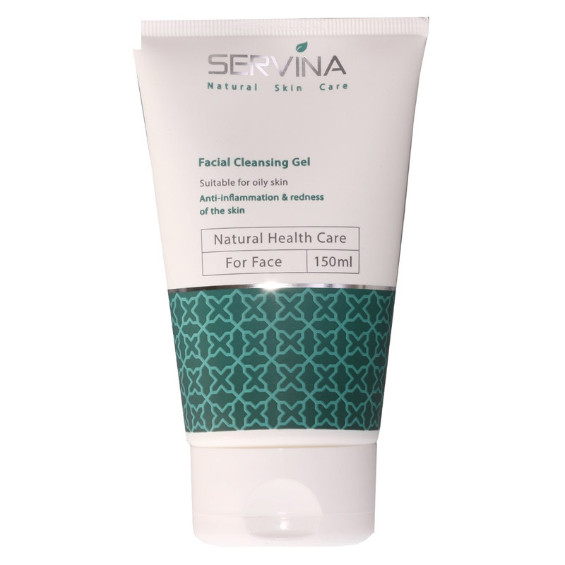 ژل شستوشوی صورت سروینا مخصوص پوست های چرب و مختلط مدل Oily Skin حجم 150میلی لیتر ژل شستوشوی صورت سروینا مخصوص پوست های چرب و مختلط مدل Oily Skin حجم 150میلی لیتر