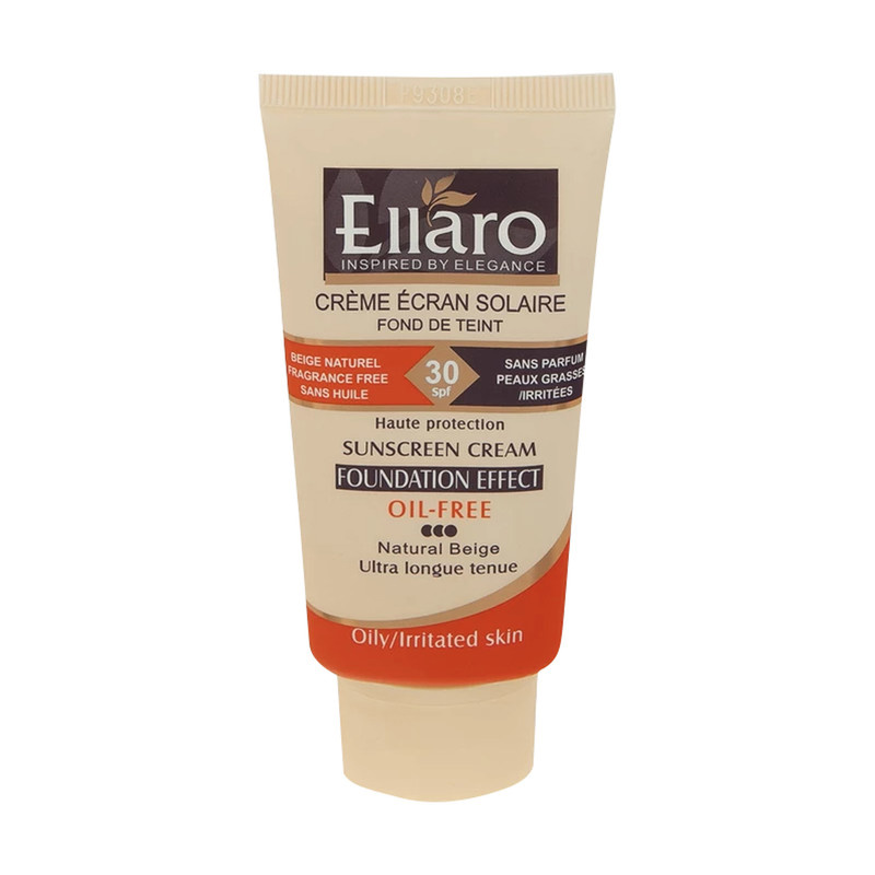 کرم ضد آفتاب رنگی الارو SPF30 سری Foundation Effect مدل Natural Beige حجم 40 میلی لیتر کرم ضد آفتاب رنگی الارو SPF30 سری Foundation Effect مدل Natural Beige حجم 40 میلی لیتر
