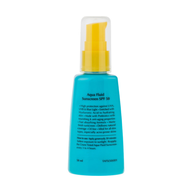 فلوئید ضد آفتاب رنگی لایت رز صورت سینره SPF 50 مدل AQUA مناسب برای انواع پوست حجم 50 میلی لیتر فلوئید ضد آفتاب رنگی لایت رز صورت سینره SPF 50 مدل AQUA مناسب برای انواع پوست حجم 50 میلی لیتر