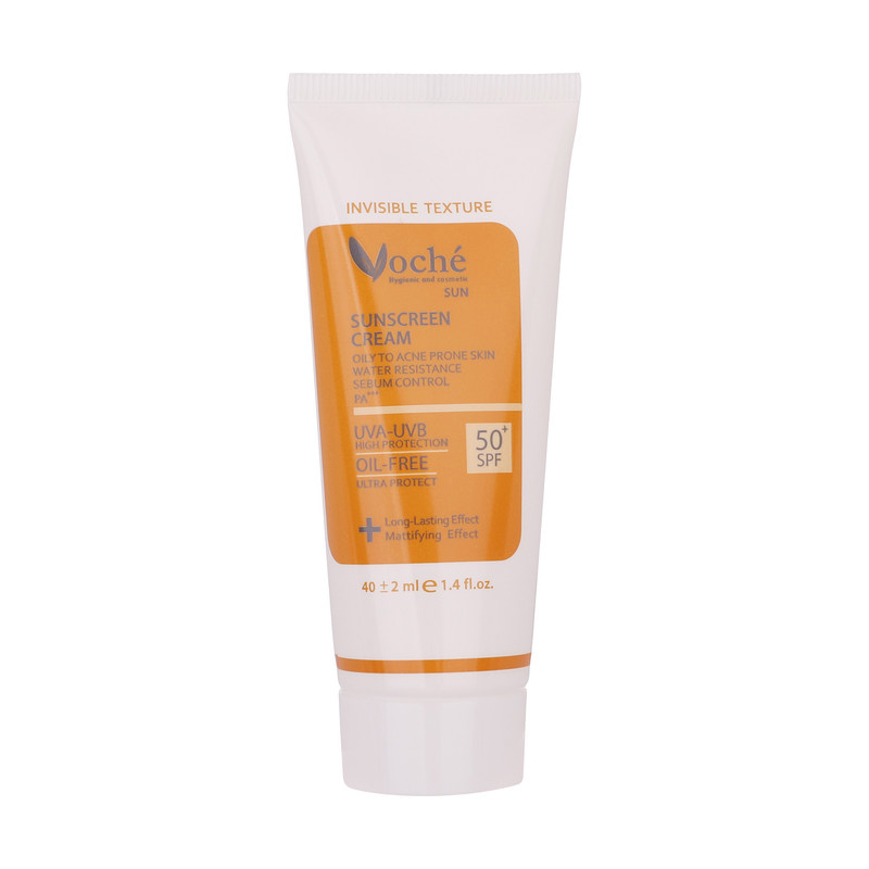 کرم ضد آفتاب بدون رنگ وچه SPF 50 مدل 48 مناسب پوست های چرب و آکنه ای حجم 40 میلی لیتر کرم ضد آفتاب بدون رنگ وچه SPF 50 مدل 48 مناسب پوست های چرب و آکنه ای حجم 40 میلی لیتر