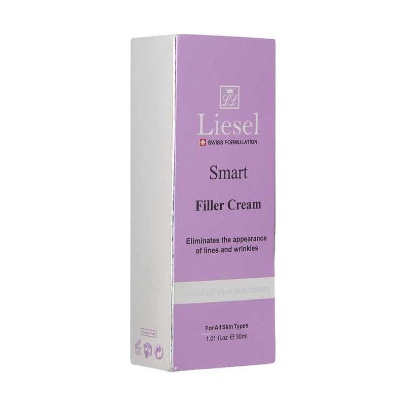 کرم ضد چروک لایسل مدل smart filler حجم 30 میلی لیتر کرم ضد چروک لایسل مدل smart filler حجم 30 میلی لیتر