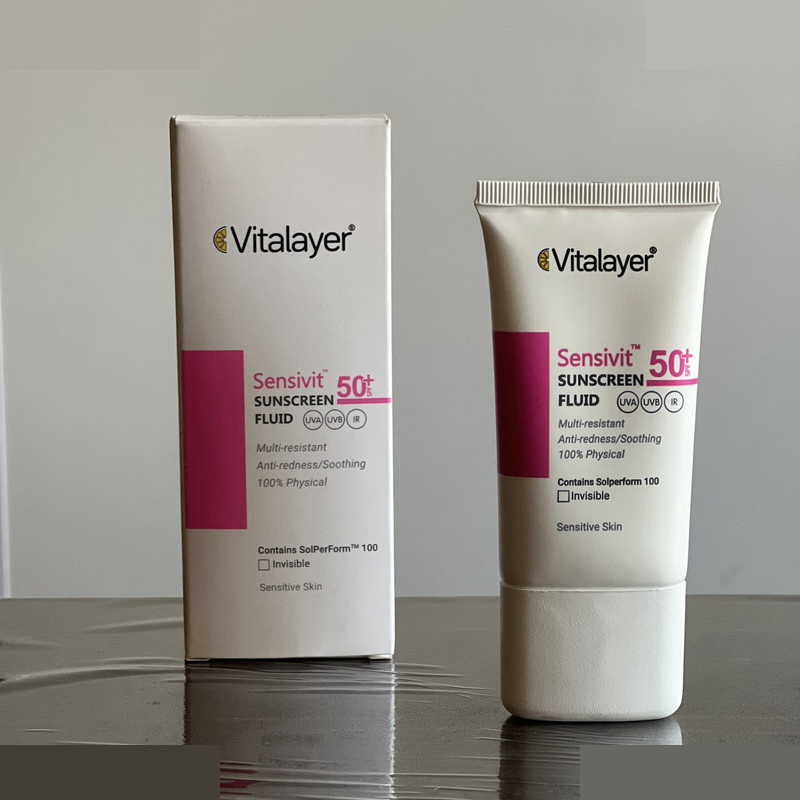 فلوئید ضد آفتاب بیرنگ ویتالیر، spf 50، مدل 0128، مناسب پوست های حساس با حجم 50 میلیلیتر فلوئید ضد آفتاب بیرنگ ویتالیر، spf 50، مدل 0128، مناسب پوست های حساس با حجم 50 میلیلیتر