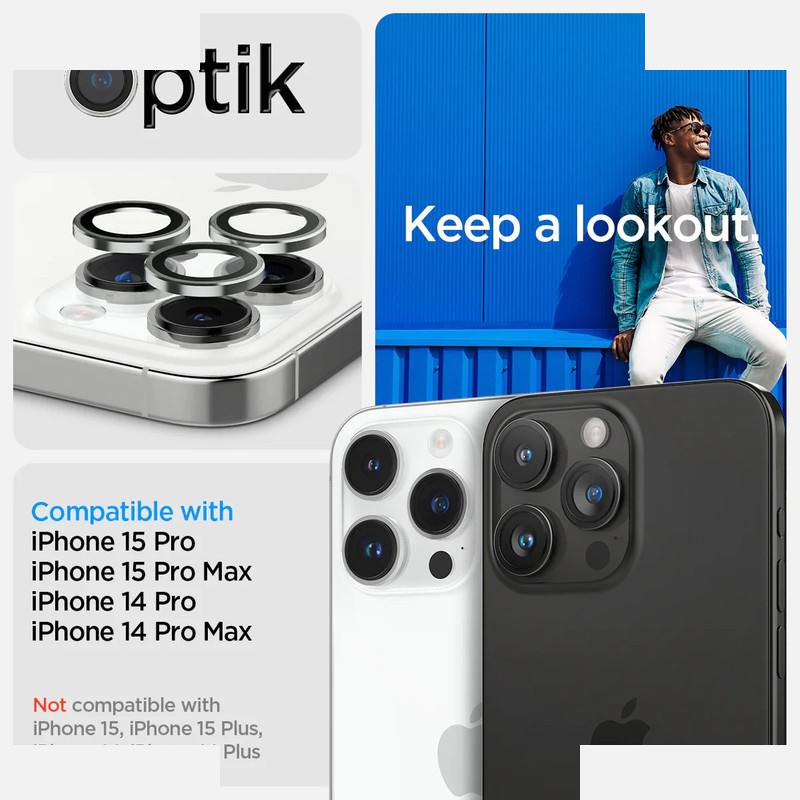 محافظ لنز دوربین راندیکا مدل رینگی مناسب برای گوشی موبایل اپل iPhone 15 Pro Max محافظ لنز دوربین راندیکا مدل رینگی مناسب برای گوشی موبایل اپل iPhone 15 Pro Max