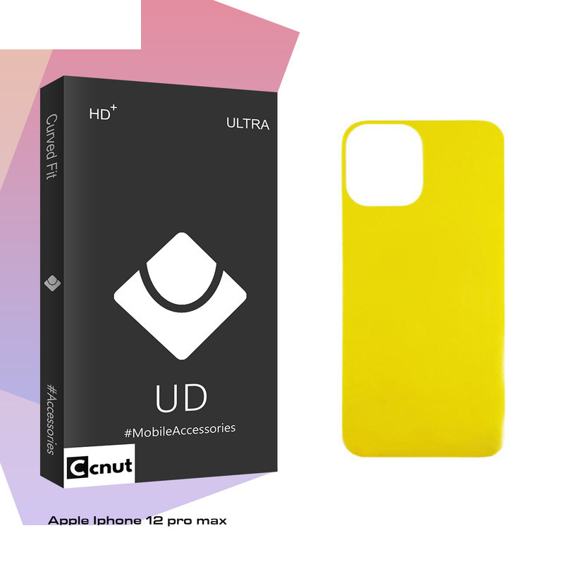 محافظ پشت گوشی نانو کوکونات مدل UD Black مناسب برای گوشی موبایل اپل Iphone 12 pro max محافظ پشت گوشی نانو کوکونات مدل UD Black مناسب برای گوشی موبایل اپل Iphone 12 pro max