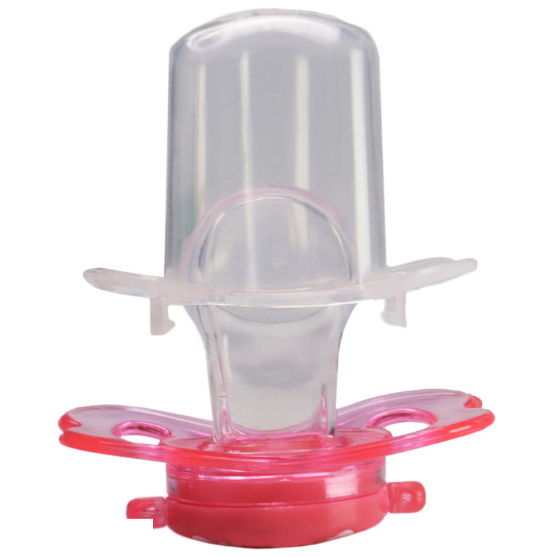 پستانک ارتودنسی وی کر مدل دربدار دسته دار شفاف چاپدار پروانه ای سایز 6-12 ماه کد P128 پستانک ارتودنسی وی کر مدل دربدار دسته دار شفاف چاپدار پروانه ای سایز 6-12 ماه کد P128