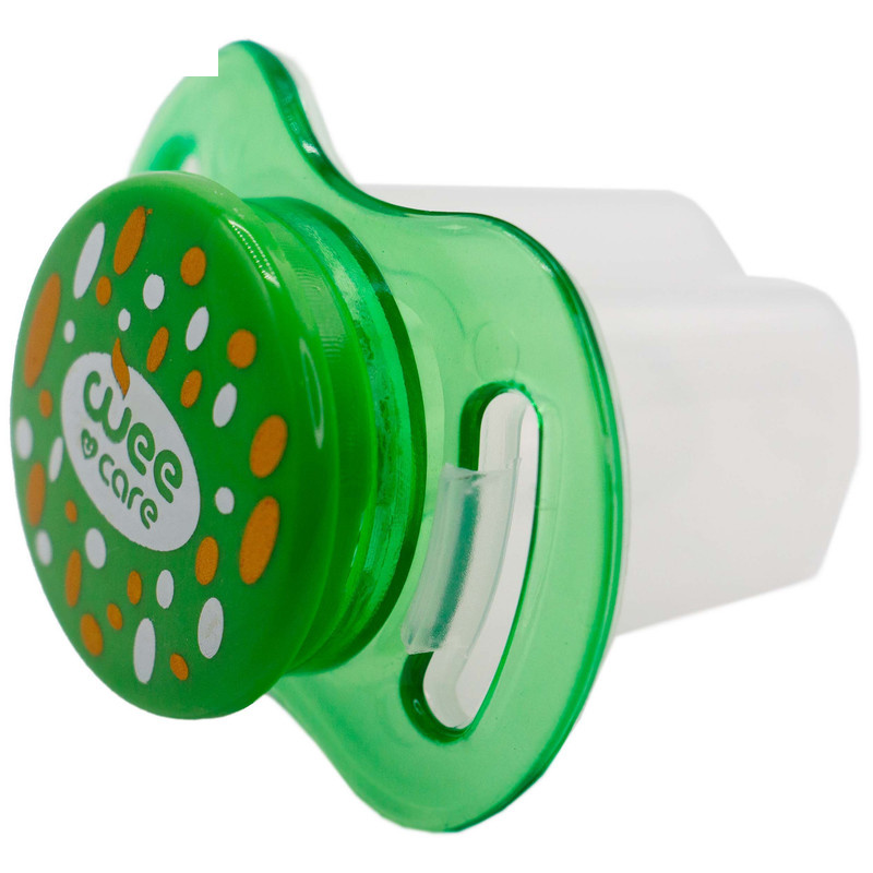 پستانک ارتودنسی وی کر مدل دربدار شفاف چاپدار Comfort سایز 3+ ماه کد P143 پستانک ارتودنسی وی کر مدل دربدار شفاف چاپدار Comfort سایز 3+ ماه کد P143
