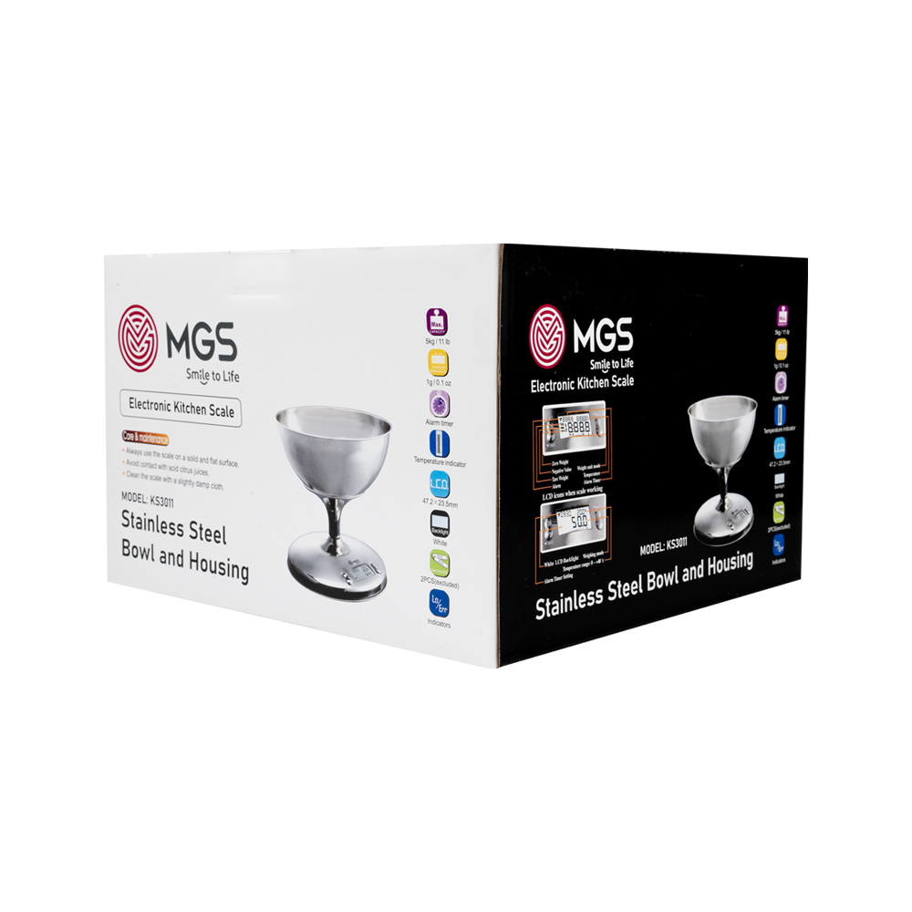 ترازو گیلاسی ام جی اس کد KS3011 ترازو گیلاسی ام جی اس کد KS3011