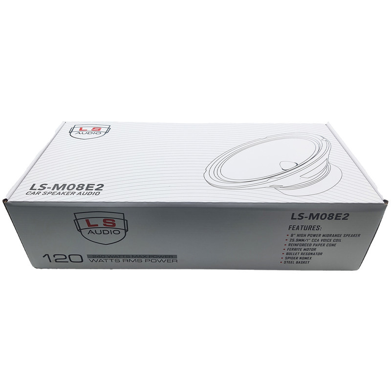 میدرنج خودرو ال اس آدیو مدل LS-M08E2 بسته دوعددی میدرنج خودرو ال اس آدیو مدل LS-M08E2 بسته دوعددی