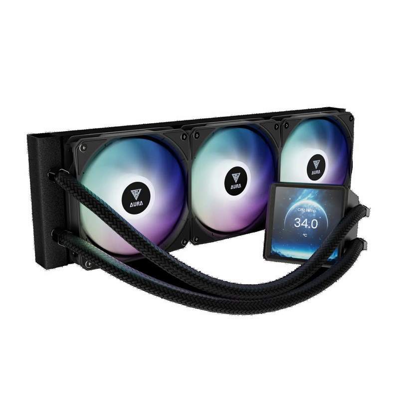 سیستم خنک کننده آبی گیم دیاس مدل LCD GL360 BK سیستم خنک کننده آبی گیم دیاس مدل LCD GL360 BK
