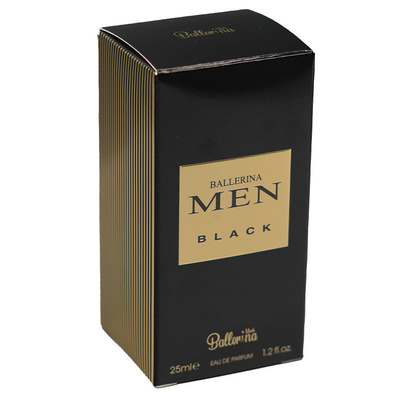 عطر جیبی مردانه بالرینا مدل MEN BLACK با رایحه گرم عطر جیبی مردانه بالرینا مدل MEN BLACK با رایحه گرم