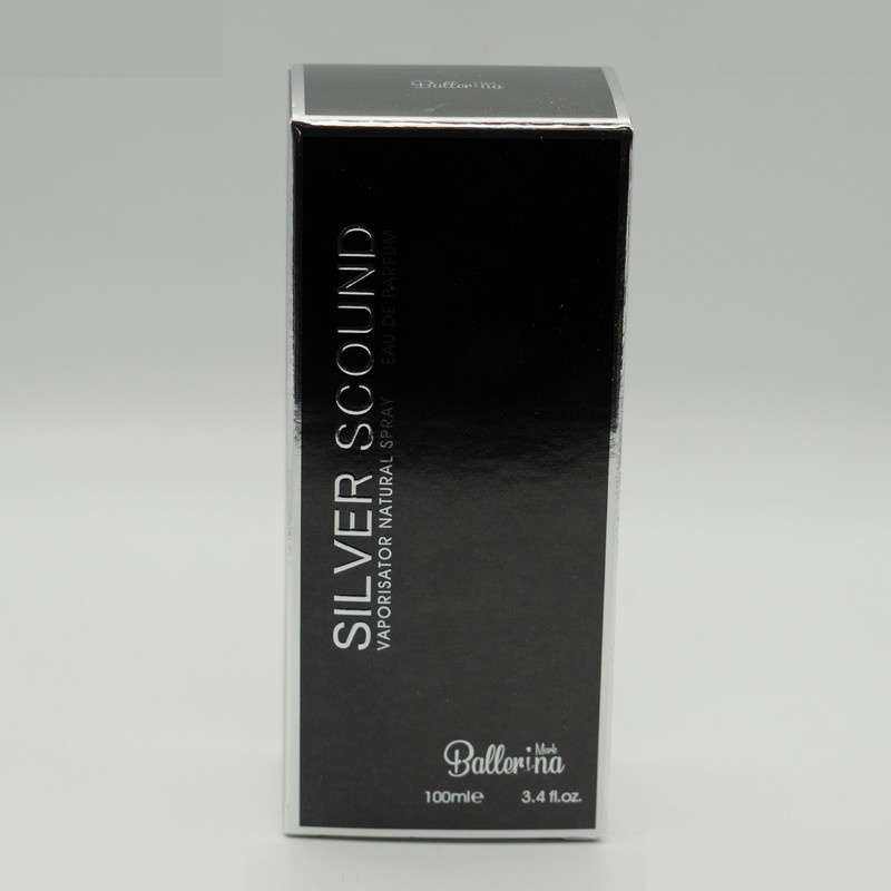 ادوپرفیوم مردانه بالرینا مدل SILVER SCOUND ادوپرفیوم مردانه بالرینا مدل SILVER SCOUND