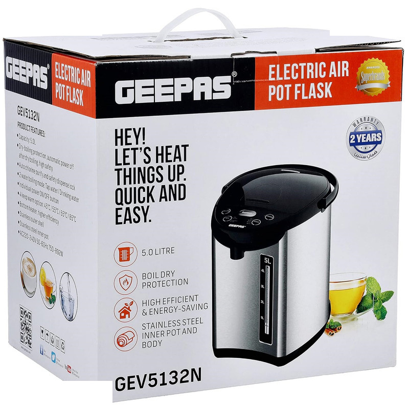 فلاسک برقی جی پاس مدل GEV5132 فلاسک برقی جی پاس مدل GEV5132