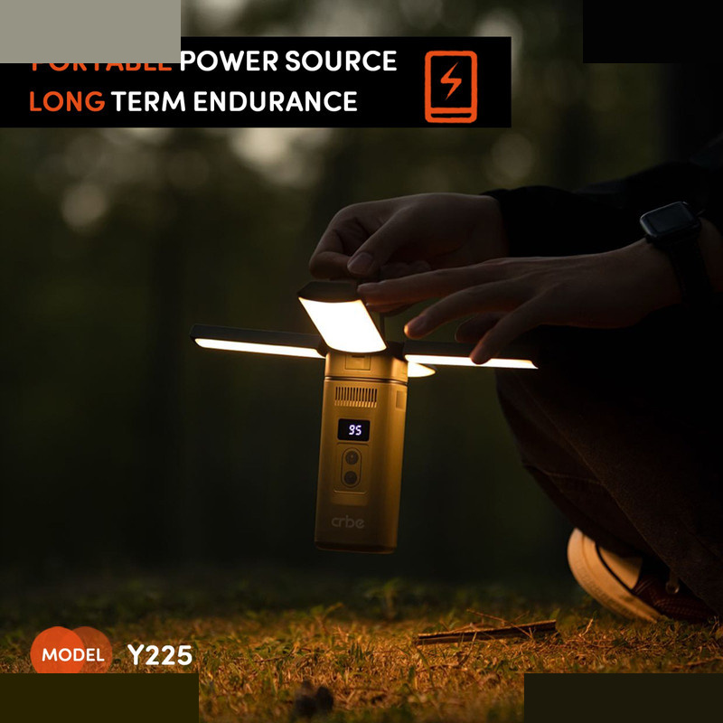 اسپیکر بلوتوثی قابل حمل کربی مدل Y225 POWERBANK&CAMPING LIGHT اسپیکر بلوتوثی قابل حمل کربی مدل Y225 POWERBANK&CAMPING LIGHT