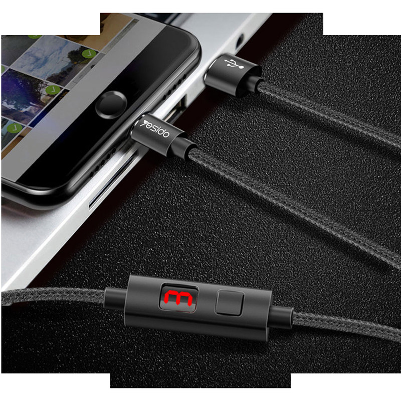 کابل تبدیل USB به microUSB یسیدو مدل CA-46 طول 1.2 متر کابل تبدیل USB به microUSB یسیدو مدل CA-46 طول 1.2 متر