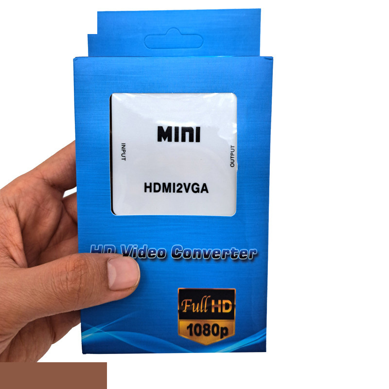 مبدل HDMI به VGA مدل HD2VGA مبدل HDMI به VGA مدل HD2VGA