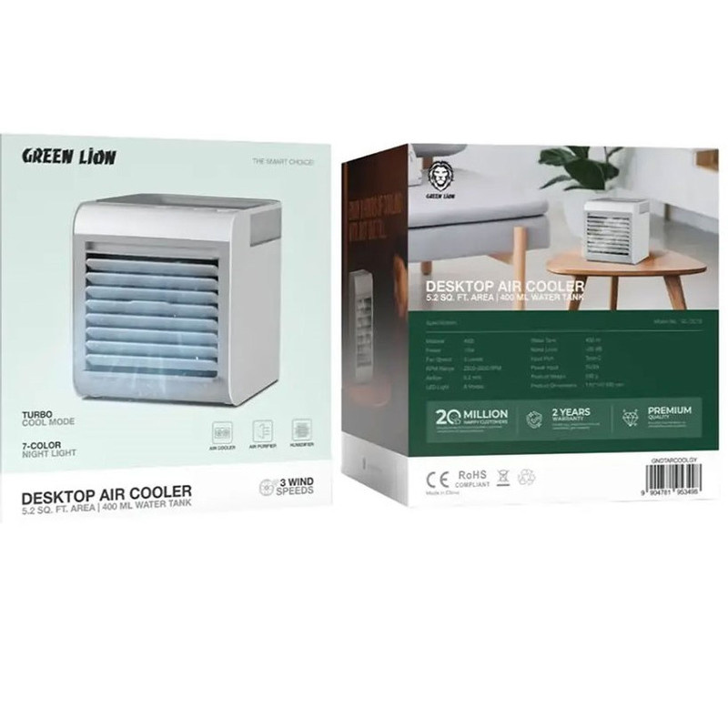 کولر آبی 3000 گرین لاین مدل Desktop Air Cooler کولر آبی 3000 گرین لاین مدل Desktop Air Cooler