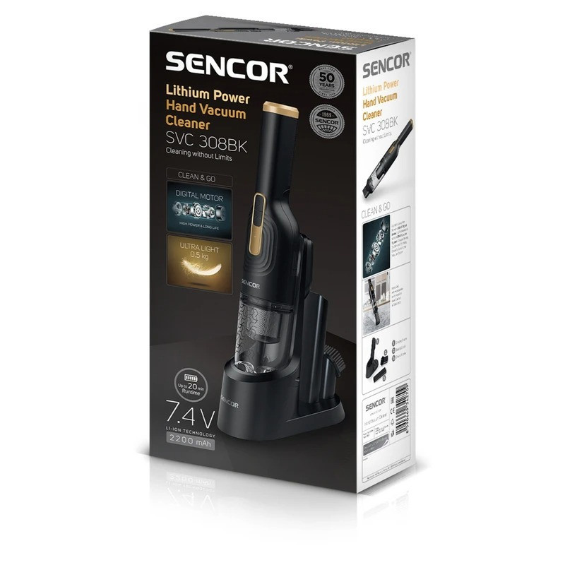 جارو شارژی دستی سنکور مدل SVC308