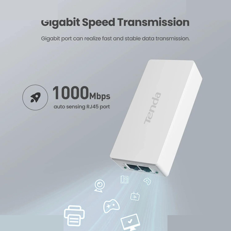 آداپتور PoE گیگابیتی تندا مدل POE30G-AT