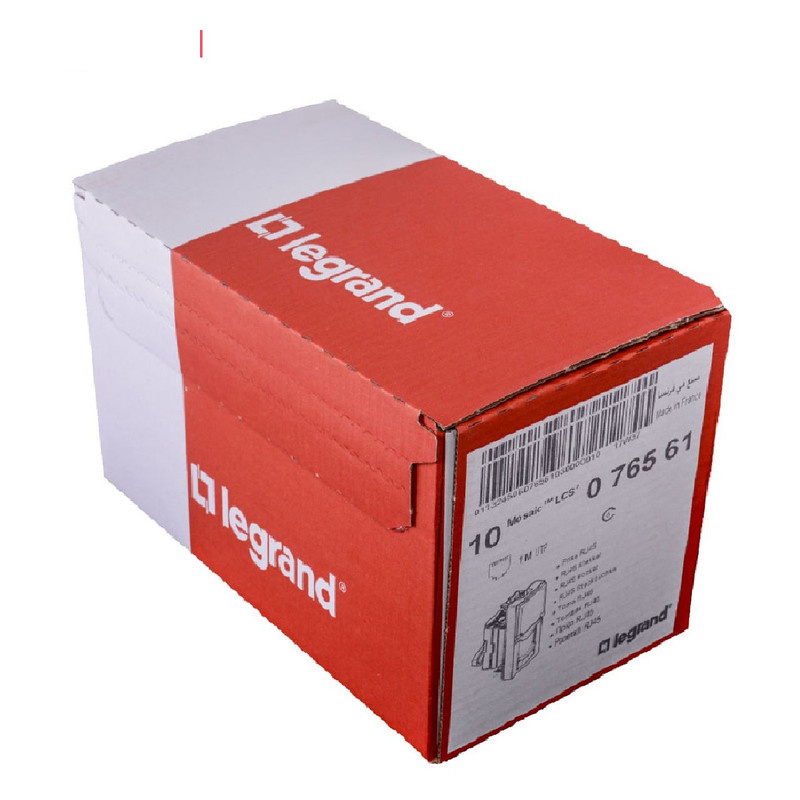 کیستون شبکه cat6 لگراند مدل 76561 بسته 10 عددی کیستون شبکه cat6 لگراند مدل 76561 بسته 10 عددی