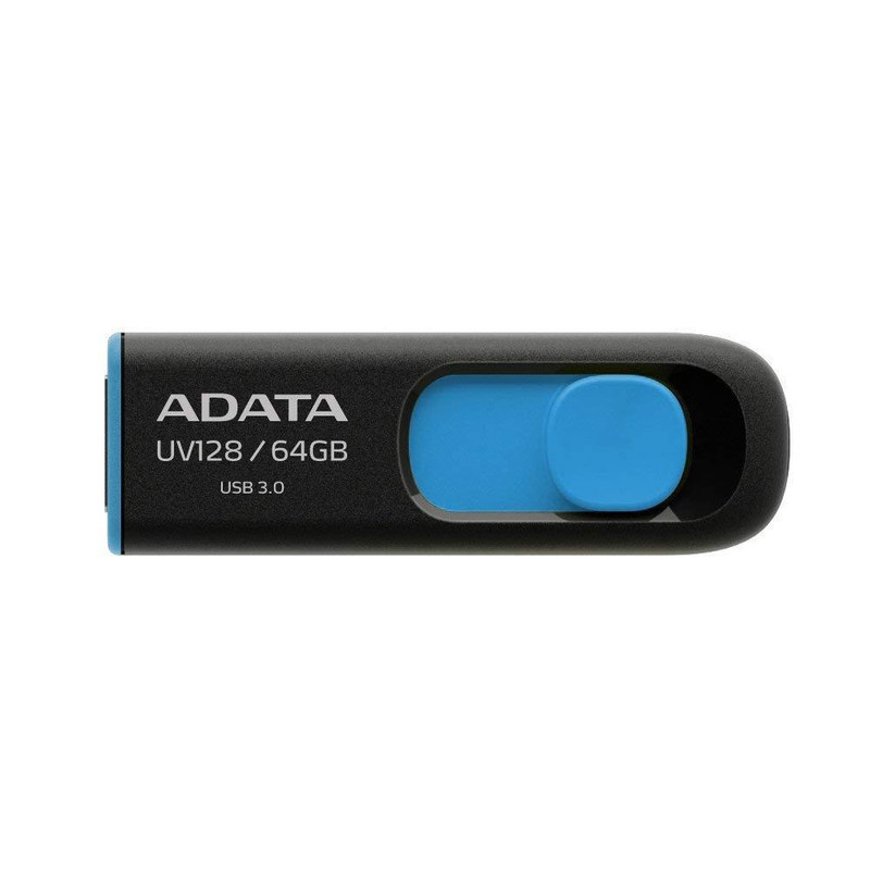 فلش مموری کشویی ایدیتا مدل DashDrive UV128 ظرفیت 64GB رابط USB 3.0