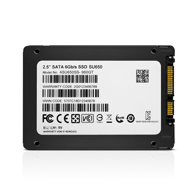 اس اس دی اینترنال SATA III ای دیتا مدل SU650 ظرفیت 480 گیگابایت اس اس دی اینترنال SATA III ای دیتا مدل SU650 ظرفیت 480 گیگابایت