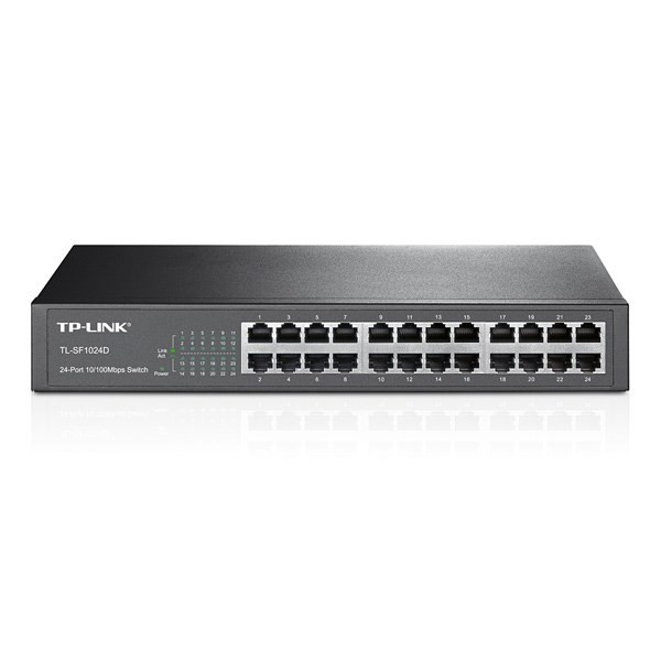 سوییچ 24 پورت مگابیتی و رکمونت تی پی-لینک مدل TL-SF1024D سوییچ 24 پورت مگابیتی و رکمونت تی پی-لینک مدل TL-SF1024D