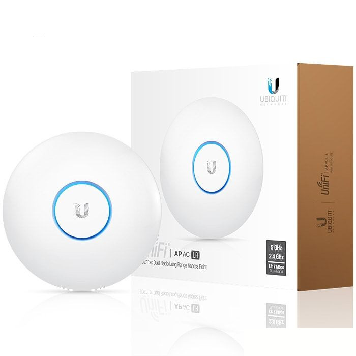 اکسس پوینت بی سیم یوبیکیوتی مدل UniFi AP-AC-LR اکسس پوینت بی سیم یوبیکیوتی مدل UniFi AP-AC-LR