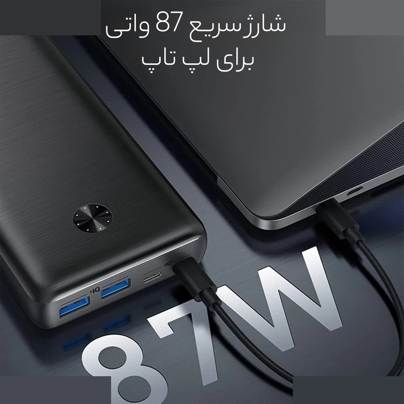 پاوربانک انکر مدل PowerCore III Elite A1291 ظرفیت 25600 میلی آمپرساعت پاوربانک انکر مدل PowerCore III Elite A1291 ظرفیت 25600 میلی آمپرساعت