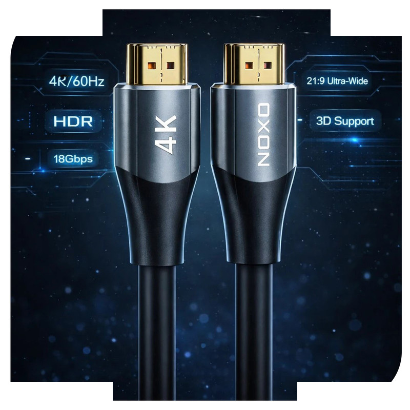 کابل HDMI نوکسو مدل HDMI‑N1 طول 3 متر کابل HDMI نوکسو مدل HDMI‑N1 طول 3 متر