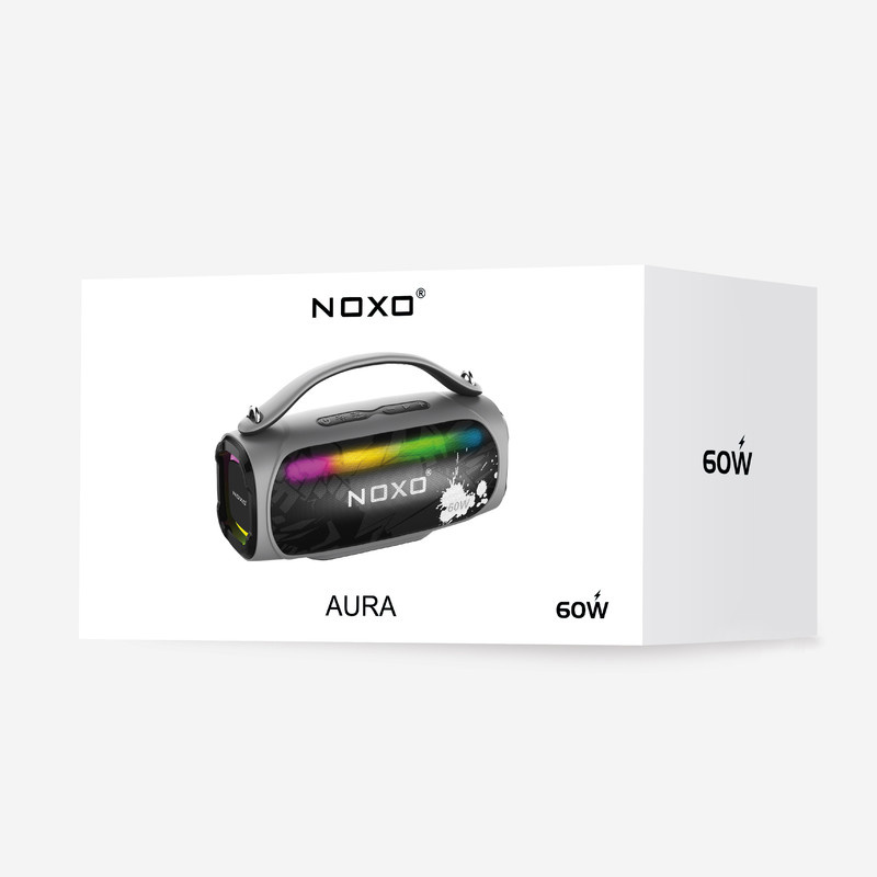 اسپیکر بلوتوثی قابل حمل نوکسو مدل AURA 60W اسپیکر بلوتوثی قابل حمل نوکسو مدل AURA 60W