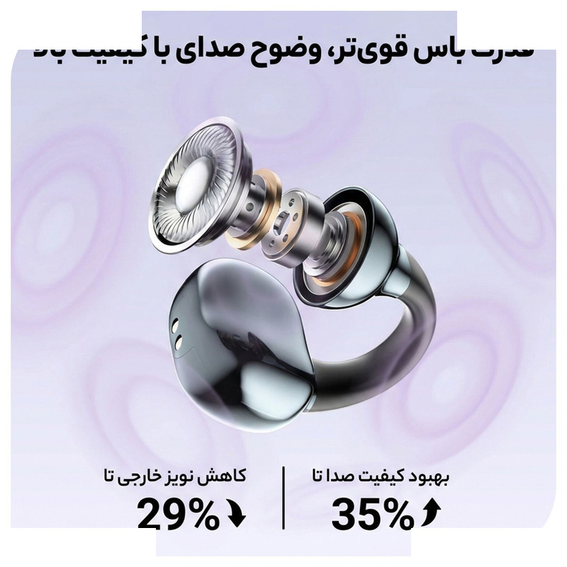 هدفون بلوتوثی القایی نوکسو مدل TN‑10 OWS هدفون بلوتوثی القایی نوکسو مدل TN‑10 OWS